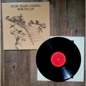 Bob Dylan – Slow Train Coming LP (1979 Columbia FC 36120) VG+ Gospel Rock
